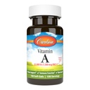 Carlson - Vitamin A, 25000 IE (7500 mcg RAE), Vision & Skin Health, Immune Function, 100 mjuka gels