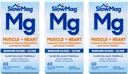 Slow-Mag Magnesiumklorid med kalcium, tabletter, 60 tabletter (Pack of 3) Fxi & Ui