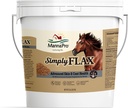 Manna Pro Simply Flax för hästar - Omega-3 Rich Flaxseed Supplement - Stöder Coat Health, Joint Function & Immune System - Natural Source of Essential Fatty Acids - Ground Flax - 8 lb Bag
