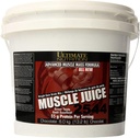Ultimate Nutrition Muscle Juice, Weight Gain Drink Mix - Mass Gainer Workout Powder för män och kvinnor - Tillägg för Lean Muscle Growth & Immune Support med 55g Protein - Choklad, 13.2lb