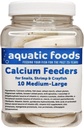 Aquatic Foods Inc. Calcium Feeder Medium-Large Shells. Extra tjocka skal för räkor, sniglar, krabbor, kräftor, Hermit krabbor och alla tropiska fisk ... 10 greve Jar