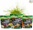 Opportuniteas Matcha Detox Tea Powder - Organic Turmeric Matcha Green Tea, Kidney Detox och Organic Liver Detox Bundle