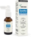 Herb Sense Throat Comfort Spray | Cooling & Soothing med Slippery Elm, Echinacea & Chamomile | Naturliga extrakt (1 fl oz)