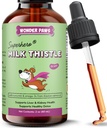 Wonder Paws Milk Thistle, Liver Support för hundar, stöder njurfunktion för husdjur, Detox, Hepatic Support, med Wild Alaskan Salmon Oil & Curcumin, Omega 3 EPA & DHA (2 Oz)