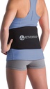 ActiveWrap - Back Ice Pack för Back Pain, Swelling, Sprain, Spasm, Stiffness och mer, Återanvändbart Ice Pack för skador med kompressionsrem, Använd för varm och kall terapi, Small / Media