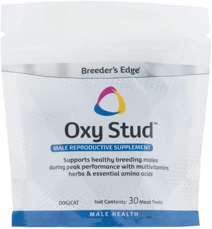Uppfödarens Edge Oxy Stud- Male Performance Supplement-30ct Meat Treats