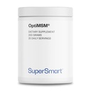 Supersmart OptiMSM (Patented & High Purity Formel) - Methyl-Sulfonyl-Methane MSM Pulvertillskott | Vegan & Gluten Free - 200 g