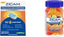 Zicam Cold & Flu 20 tabletter Frukt droppar 25 greve kall förkortning homeopatiska zink mediciner