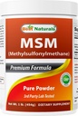 Bästa naturliga 100% ren MSM pulver, 1Lb