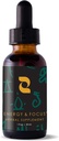 Redmint Energy & Focus Herbal Tincture | Herbal Supplement Rooted in Ancient TCM Wisdom | Naturligt stöd för Boost Energy och Sharpen Focus med Ashwagandha, Rhodiola,Schisandra, Helig Basil | 30 ml