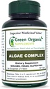 Alger, Fucoidan, Blue Green Algae, Kelp, Bladderwrack, Chlorella, Spirulina, Irish Moss, Dulse, 90 VCaps, High Absorbable, Non-GMO, Gluten-Free (Single)