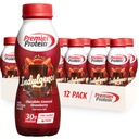 Premier Protein Indulgence Protein Shake, 30g Protein, 3g Sugar, Chocolate Covered Strawberry, 11,5 fl oz, Pack av 12