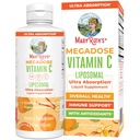 MaryRuth's Megadose Liquid Vitamin C Liposomal | 500 mg Per Serving | Ultra Absorption | Immunity | Antioxidant Support | Collagen Formation | Vegan | Gluten Free | Sugar Free | 7.6 Oz | 30 Servings