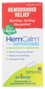 Boiron HemCalm Suppositories för Hemorrhoid Relief of Pain, Itching, Swelling eller Discomfort - 10 greve