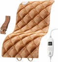 BOB OCH BRAD Weighted Heating Pad med Far Infrared Therapy, Large Heating Pad for Body Back Deep Muscle Pain Relief, Gift for Family Women Men, ETL Certified & FSA/HSA Eligible 2.4lbs, 12 "x24"