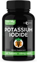 Kaliumjodid piller tabletter - 1-pack 130 mg portioner totalt 60 tabletter- Dr Emys kaliumjodid tabletter