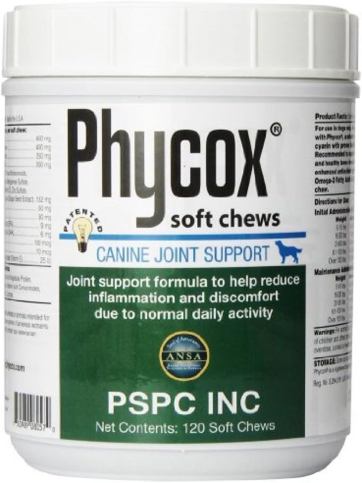 Vitaminer och kosttillskott PhyCox Soft Chews, 120 ct, New