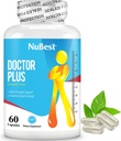 NuBest Doctor Plus med kalcium, vitamin D3, vitamin K2 (MK7), Magnesium kapslar för benstyrka, friska ben, immunitet, kalcium Max Absorption för ålder 10 + | 60 kapslar