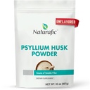 Psyllium Husk Powder Unflavored - Digestive Fiber Supplement för tarmregularitet & Gut Health - Non-GMO, Gluten-Free, Vegan, Keto Friendly - 32oz