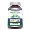 Fantastiska formler Alpha Lipoic Acid | 200 Mg Supplement | Capsules | Icke-GMO | Gluten-Free | Made in USA (1 Pack, 240 Count)