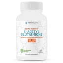 TerraForm Nutrition Extra Strength S-Acetyl Glutathione 300mg - 60 Acid-Resistant Capsules - Premium Glutathione Supplement - Högt Bioavailable & Stable Form SAG Supplement - Tillverkad i USA