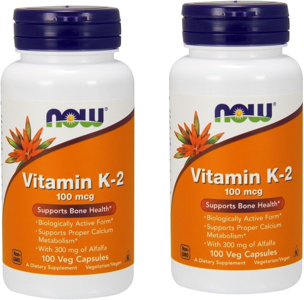 Nu livsmedel vitamin K-2 100 mcg - 100 Vcaps (multipack)