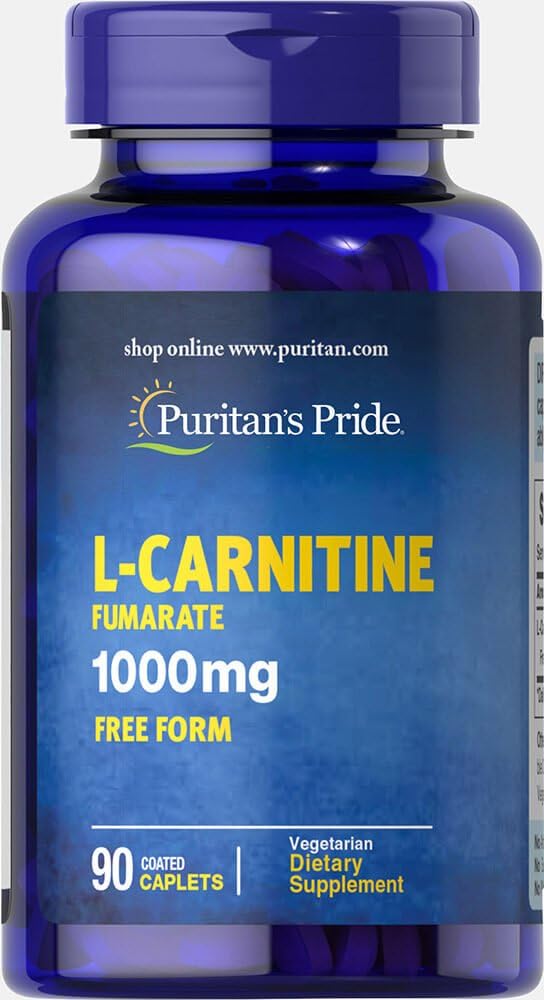 Puritans Pride L-Carnitine Fumarate 1000 mg-90 kapell