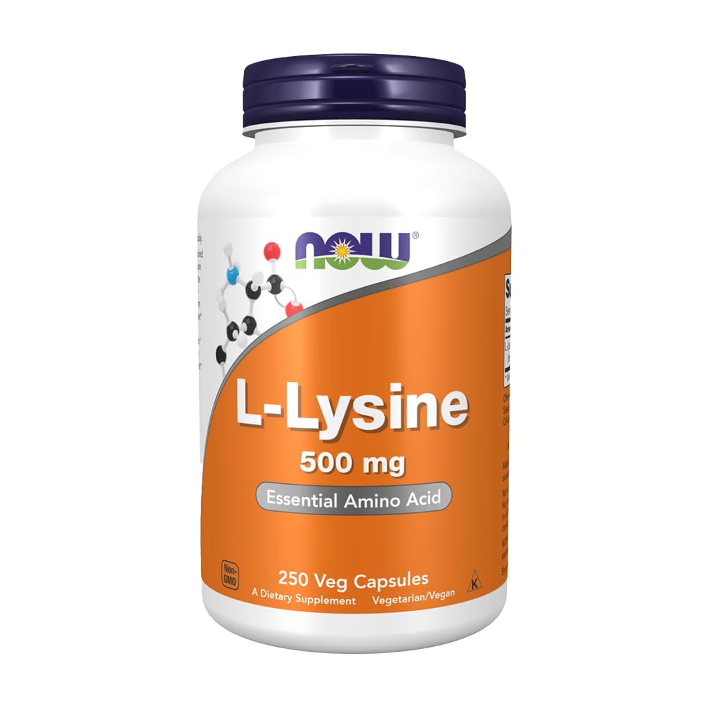 Nu livsmedel L-Lysine 500 Milligram, 250 tabletter