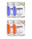 Cheers Liver Combo | Återställ + Skydda | Stöd din lever & må bättre efter att ha druckit | DHM, L-Cysteine, Milk Thistle, Prickly Pear, B-Vitaminer | 24 Doser Återställ, 60 Doser Skydda | Kosttillskott