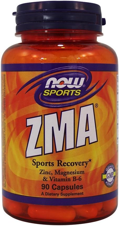 Now Foods ZMA Sports Recovery - 90 Capsules (Pack of 2)