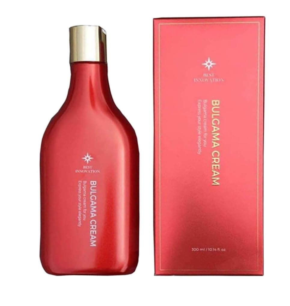 Generisk bästa innovation Bulgama Korean Fat Burning Body Cream 300ml/10.14 Fl oz, Röd