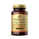 Solgar Vitamin D3 (Cholecalciferol) 25 mcg (1000 IE) - 180 tabletter - Hjälper till att upprätthålla hälsosamma ben och tänder - Immunsystemsupport - Icke-GMO, Gluten Free, Dairy Free, Kosher - 180 portioner