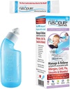 Nasopure Nasal Wash, Little Sampler Kit, "The Nicer Neti Pot" Sinus Wash Kit, Bekväm Nasal Rinse 4 Oz Bottle & 4 Salt Packets (3,75 Gr Varje), Nasal Congestion, Cold, Allergy, Nasal Irrigation
