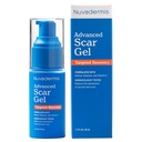 NUVADERMIS Silicone Scar Gel - 1.7 Fl Oz, Transparent Gel - Retinol & Vitamin E Formel för kirurgiska skott - C-sektion, Tummy Tuck & Keloid Care