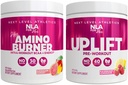 NLA för hennes Pre/Intra Workout Stack (Inkluderar hennes termogena Amino Hawaiian Sunset och Uplift Pre Workout Raspberry Lemonade)