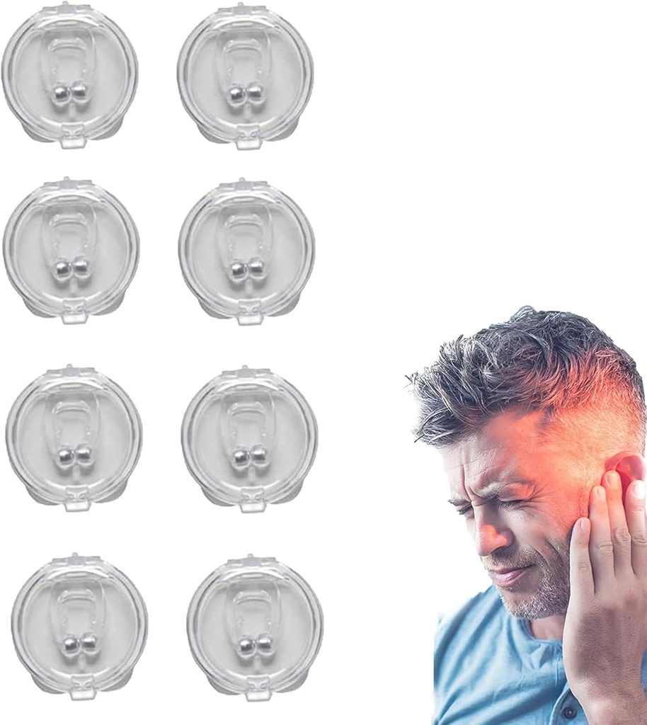 Tinnitus Relieve Device - 2 Pair Tinnitus Ear Cuff Set - Stop Ear Ringinging