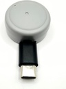 Mosquito Bug Bite Relief Heat Button - Bästa sak för Itch och Swelling av MOGIZIN - Drivs med USB-C Smartphones (Android eller iPhone 15), USB-C tabletter och laddningskablar
