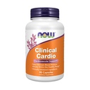 NOW Foods Supplements, Clinical Cardio, Cardiovascular Support*, hjälper till att upprätthålla blodtrycket redan inom den hälsosamma sträckan*, kliniskt validerade ingredienser, 90 Veg Capsules