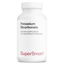 Supersmart - Kaliumbikarbonat 5400mg per dag (High Dose) - Electrolyte Mineral - Acid-Base Balance pH - Hjärta, Muscle & Nerve Health | Non-GMO & Gluten Free - 120 Vegetariska kapslar