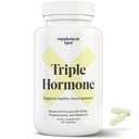 Natural Mood Balance Supplement w / Melatonin, DHEA & Pregnenolone - Formulerad för att öka energi hos män och kvinnor (60 kapslar)