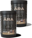Ara Mocha High Protein Powder Tub för Hot & Cold Coffee, Tea, Drinks - Sugar-Free, Clump-Free - 20g Upplöser Smoothly i Hot Drinks, 325g (2 Pack)