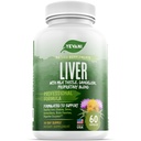 100% Pure Liver Cleanse Detox Support Formel - Herbal Liver Support Supplement - Milk Thistle, Dandelion Root, Beetroot, Artichoke Extract, Liver Health - Jujube Milk Thistle Detox Capsules