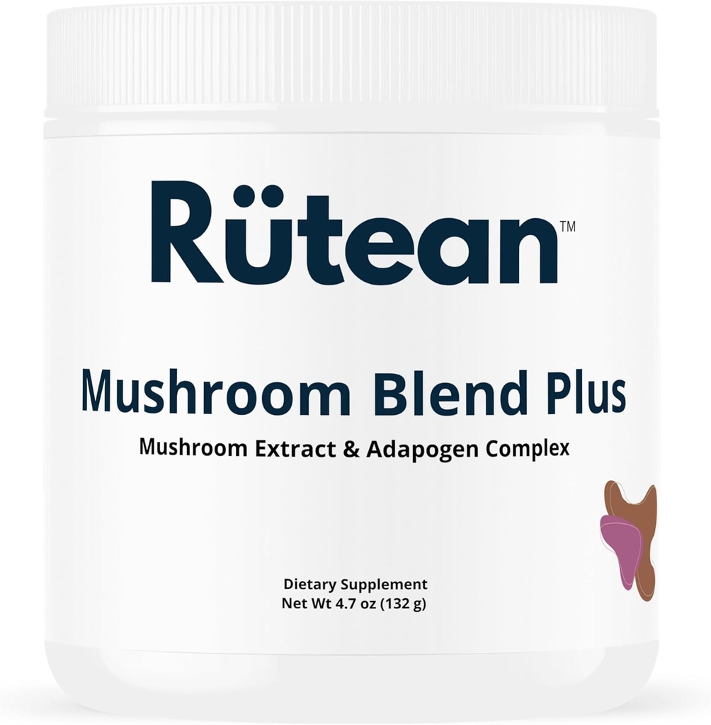 Mushroom Blend Plus - 11 i 1 Complex Nootropic & Adaptogens Blend för immunförsvar, kognitiv funktion och energistöd - 4,7 oz - Lägg till kaffe / te / smoothies - 60 portioner (60 dagar leverans)