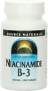 Källa Naturals Niacinamide Vitamin B-3 100mg, 250 tabletter (Pack of 3)