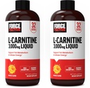 Force Factor L Carnitine Supplement, Liquid L-Carnitine 3000 mg för att hjälpa till att vrida fett i energi, stödja muskelåterhämtning och öka cellulär energi, maximal styrka, icke-GMO, orange smak, 16 Oz.