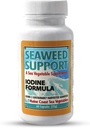Maine Coast Sea Vegetables Seaweed Support Iodine Formula | Källa av jod från Seaweed | Daglig användning jodtillskott | Organisk Alaria, Rockweed, Sea Lettuce, Dulse & Bladderwrack blandning | 60 kapsel