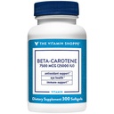 Vitamin Shoppe Beta-Carotene 2 500IU (Vitamin A), Antioxidant Support för Vision & Immune Health (300 Softgels)