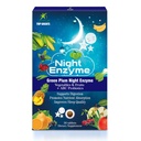 Night Enzyme, Daily Multi Digestive Enzymes, Green Plum Fruit och grönsaker med probiotika, lindring, bättre sömnkvalitet, för män och kvinnor, främja Digestive Health- 60 tabletter