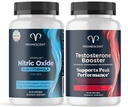 Promescent VitaFLUX Nitric Oxide Supplement, L Arginine l Quality Citrulline Supplements for Men + Testosteron Booster for Men Supplement w/Tongkat Ali (LongJack), KSM-66 Ashwagandha