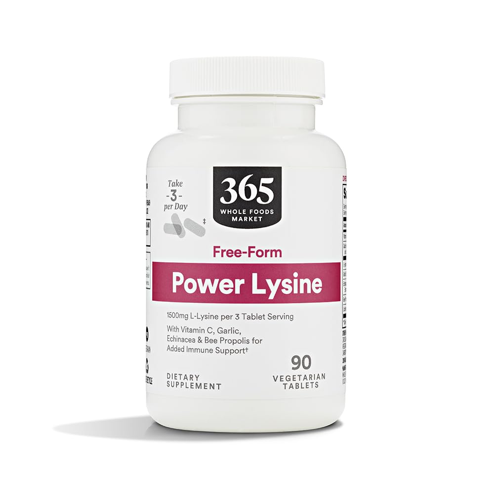 365 av Whole Foods Market, Lysine Power, 90 Count
